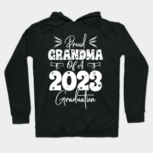 Funny Proud Grandma of 2023 Graduate Graduation Family Hoodie